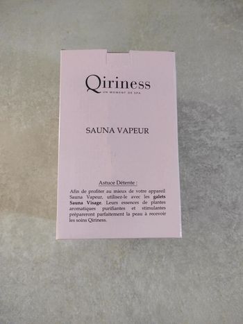 Sauna vapeur électrique qiriness
