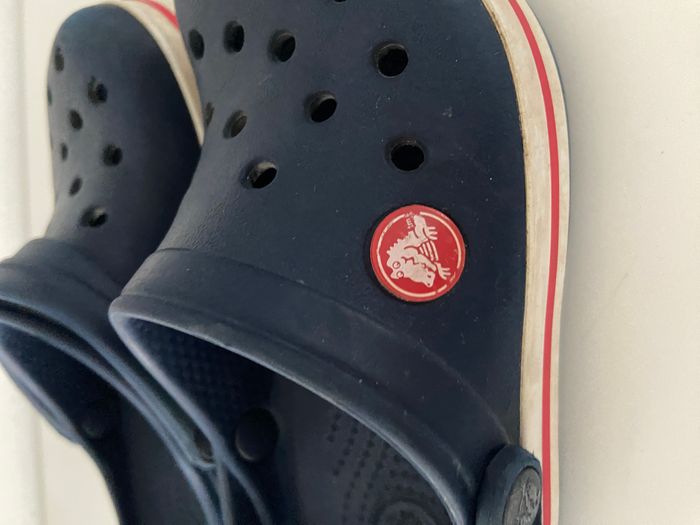 Sabots Crocs Enfant Bleu Marine 28-29 - photo numéro 4