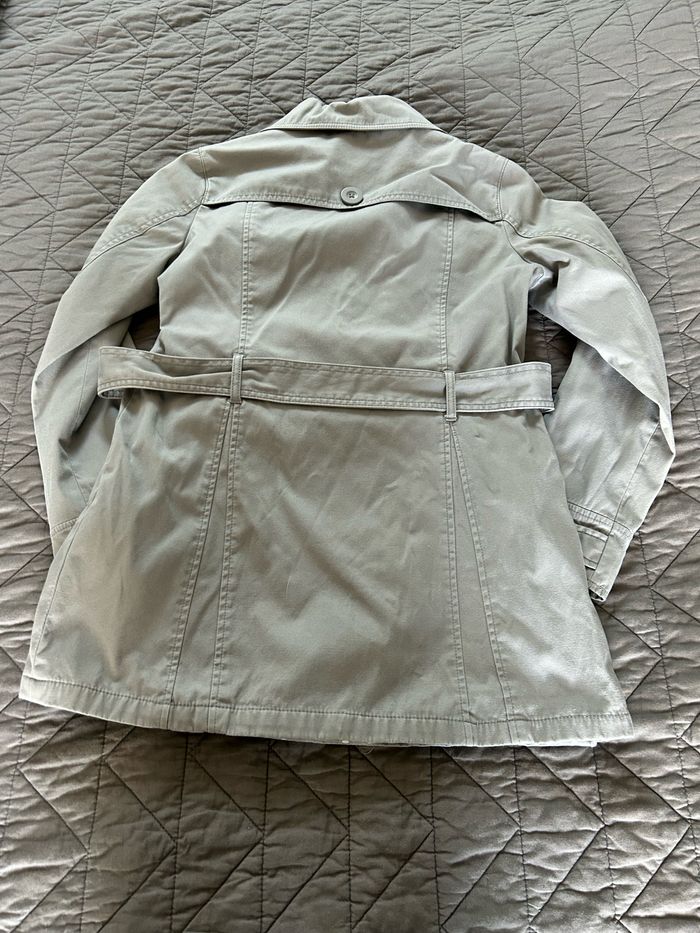 Manteau trench 3/4 ado fille - photo numéro 2