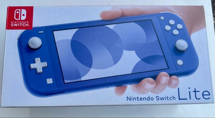 Nintendo switch lite bleue