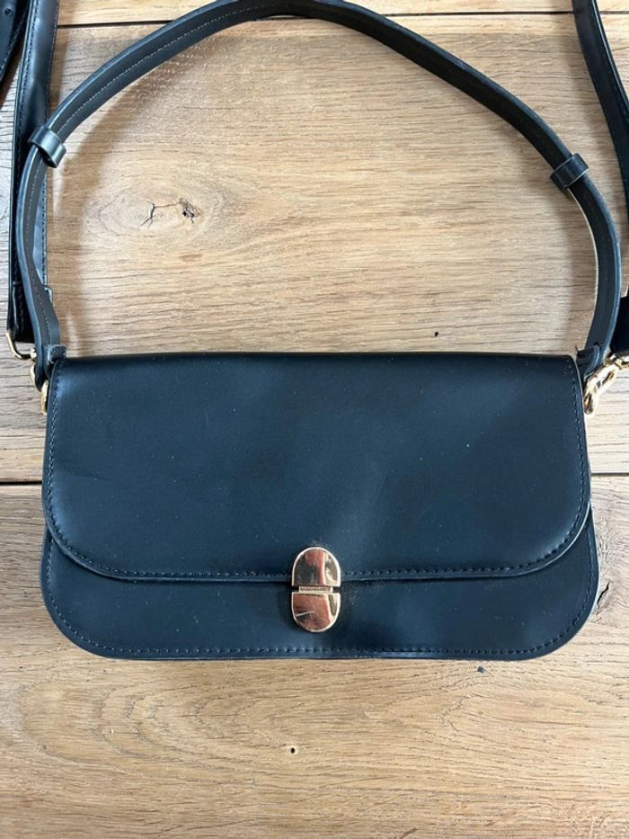Sac à main en similicuir noir Primark - photo numéro 2