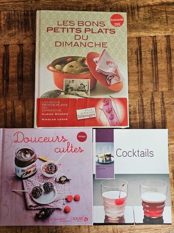 3 livres recette