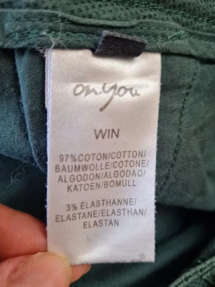 chino femme taille basse On You T27/37 - photo numéro 10