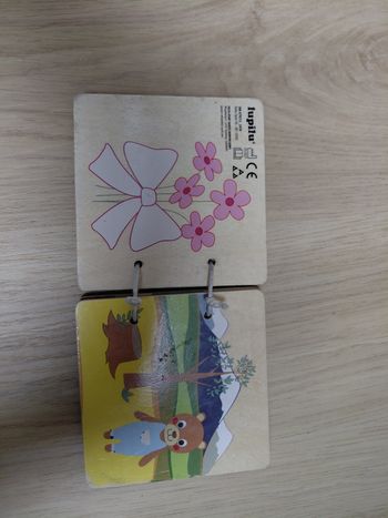 Livre en bois