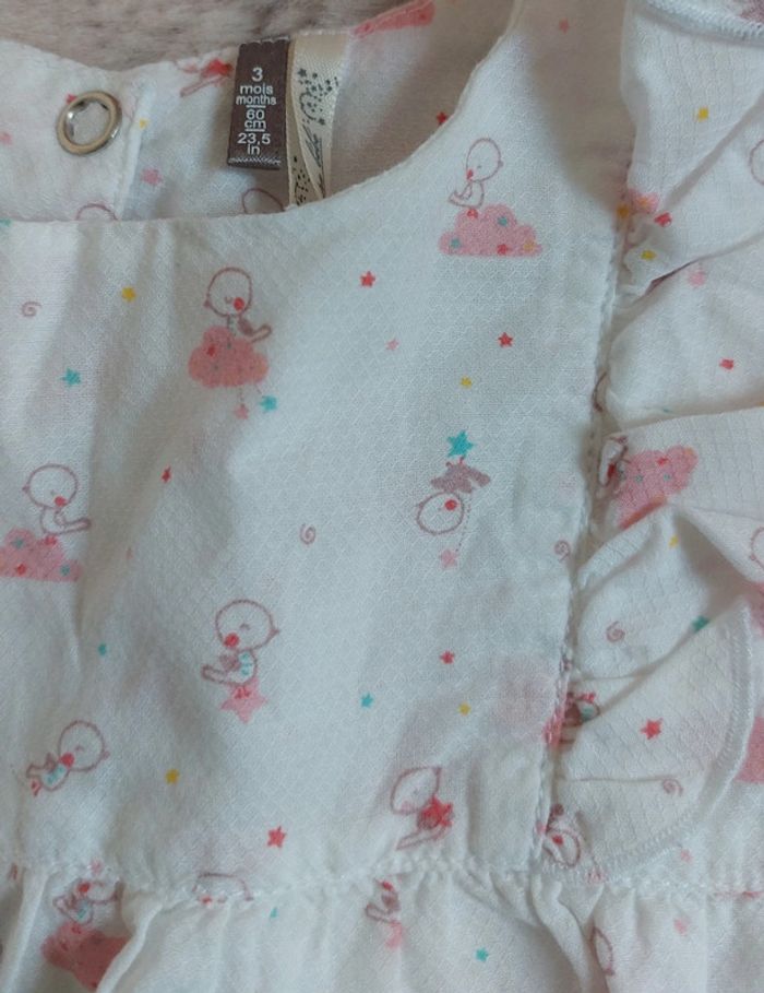 Lot de 2 barboteuses 3 mois - photo numéro 4