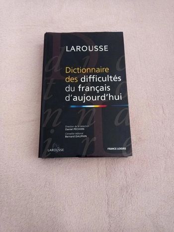 Dictionnaire des difficultés du français d'aujourd'hui