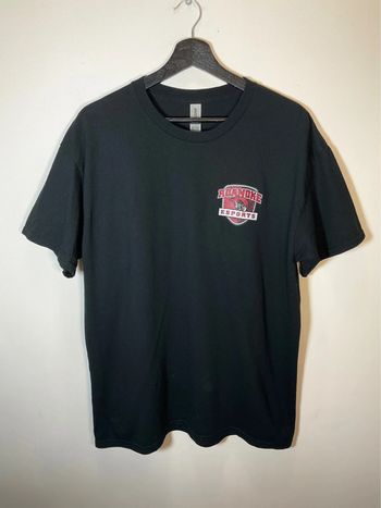 T-shirt noir pour homme Roanoke Esports taille L 339