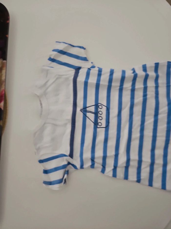 Combishort bebe en coton - photo numéro 4