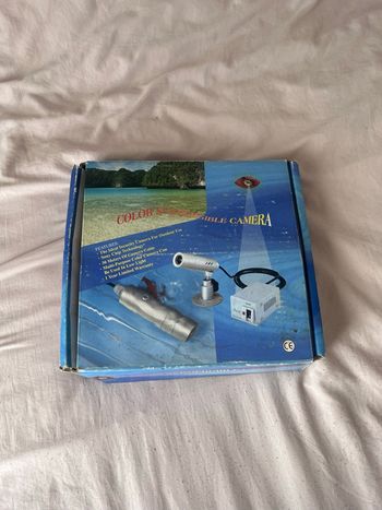 Caméra couleur submersible