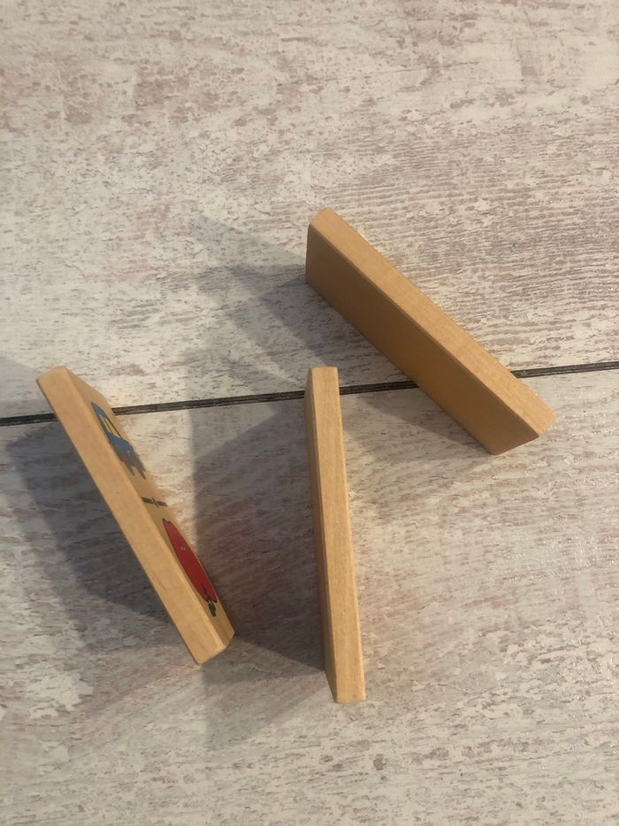 Jeu éducatif en bois - dominos - photo numéro 7
