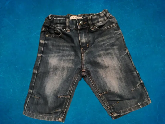 Short en jeans