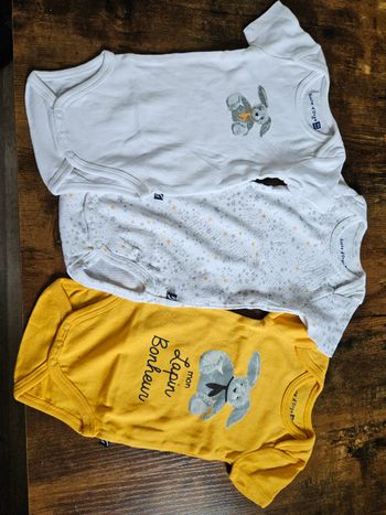 Lot de 3 body