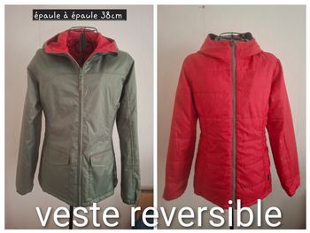 Veste réversible 14 ans