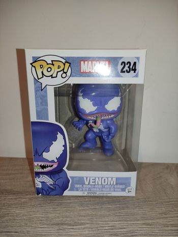 Pop funko venom bleu marvel #23