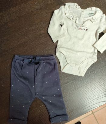 Ensemble body + pantalon