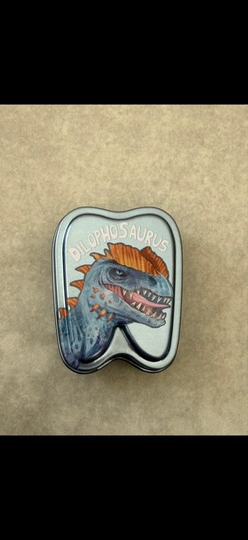 Boite à dents dinosaure