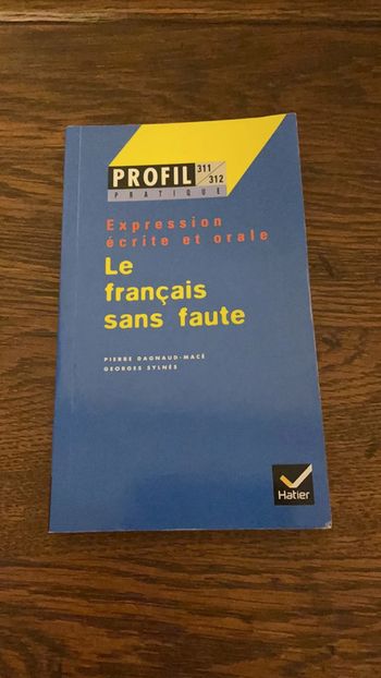 Le français sans faute