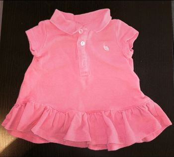Robe façon polo 3 mois