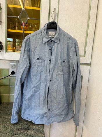 Chemise bleu