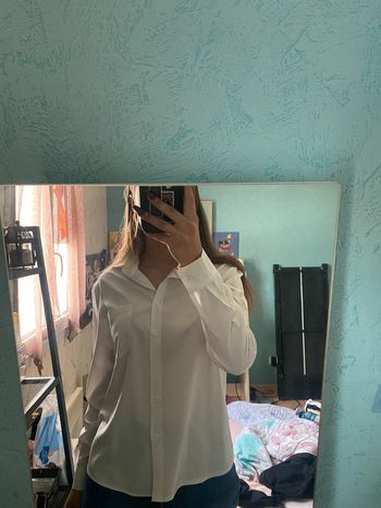chemise blanche. SHEIN taille M