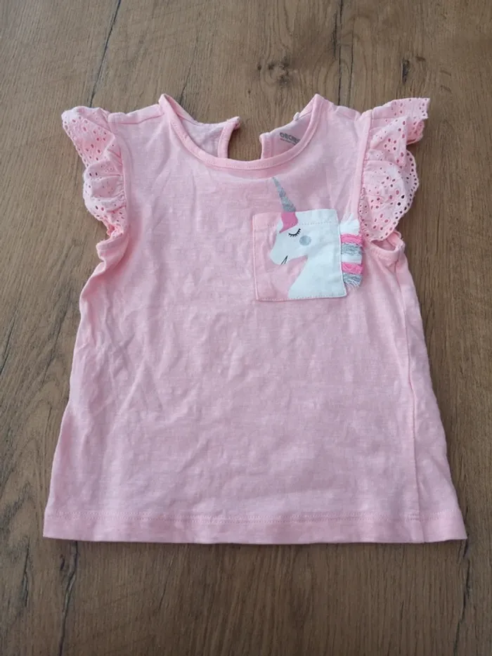 Tee shirt licorne 36 mois