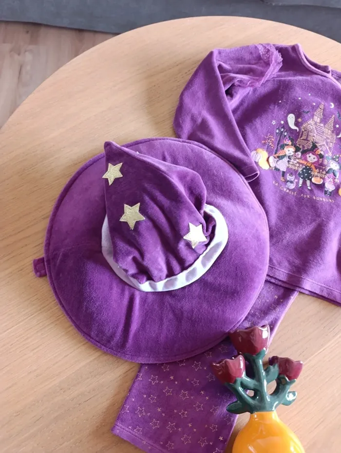 Pyjama et chapeau Sergent Major 6 ans velours - photo numéro 2