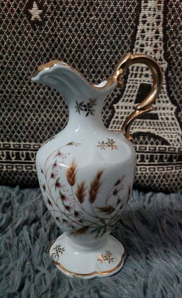 Vase vintage Limoges porcelaine