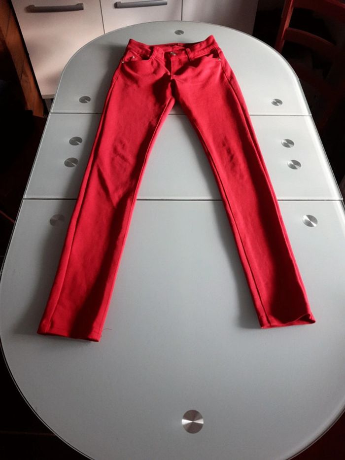 Jegging rouge T36