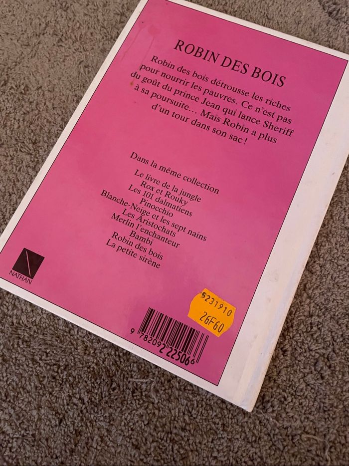 Livre - Robin des bois - photo numéro 2