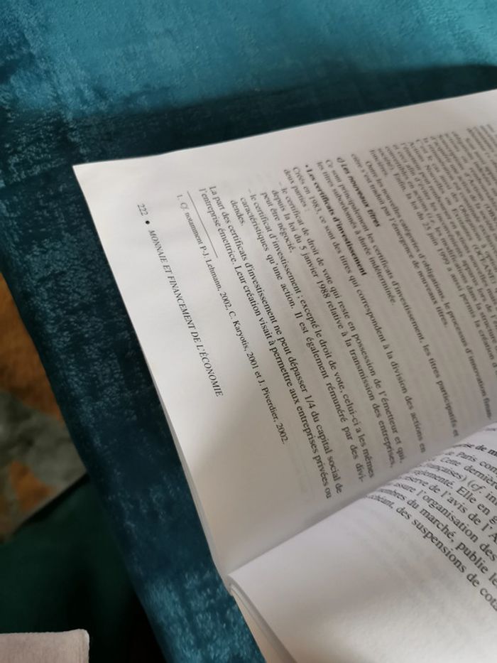 Lot de 2 manuels éd. Dunod Monnaie et financement de l'économie et la théorie macroéconomique - photo numéro 2