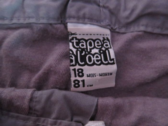 Ensemble 'Tape à l'oeil' 18 mois - photo numéro 4