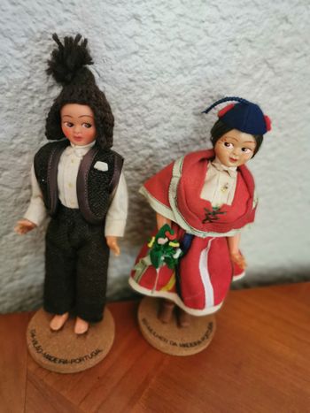 Couple de poupées folkloriques Portugal