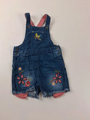 Salopette short Orchestra taille 18 mois