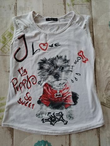 Tee Shirt Manche débardeur