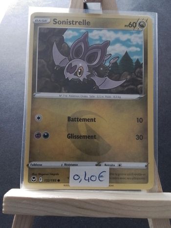 Carte Pokémon Sonistrelle 132/195