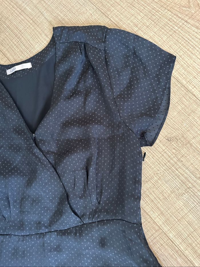 Robe noire à pois LPB Woman taille 36 TBE - photo numéro 9