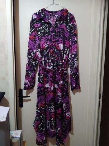 Robe longue satinée Bodyflirt