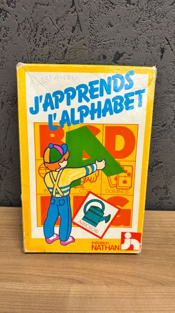 J’apprends l’alphabet 