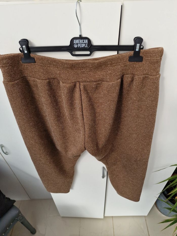 Pantalon Chaud Molletonné Marron - photo numéro 4