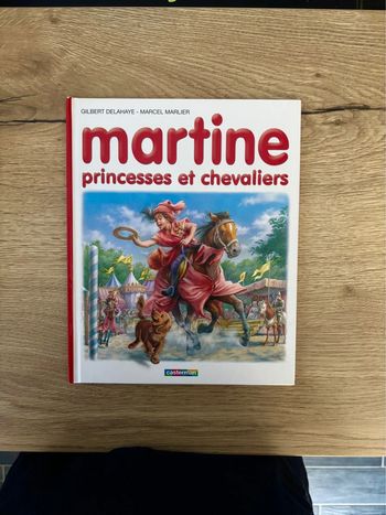 Livre Vintage Martine : princesse et chevaliers pour Enfants