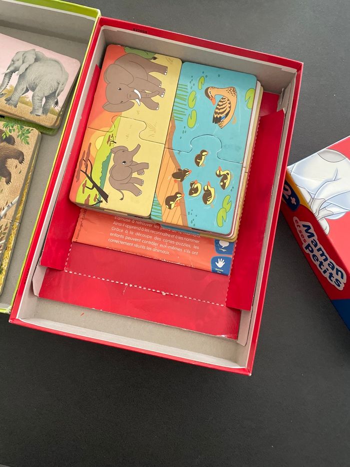 Ravensburger lot jeu maternelle enfant  animaux bébé - photo numéro 3