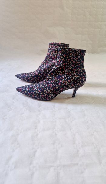 Chaussures à talons  , escarpins  , femme , Zarawoman  ,  motif fleurs originale   , taille 36