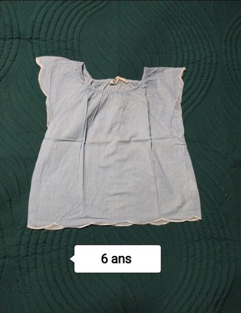 T-shirt bleu H&M 6 ans