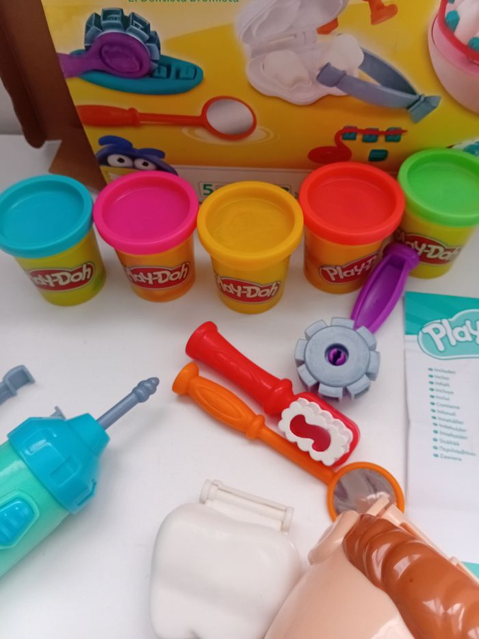 Coffret le dentiste Play Doh pâte à modeler - photo numéro 6