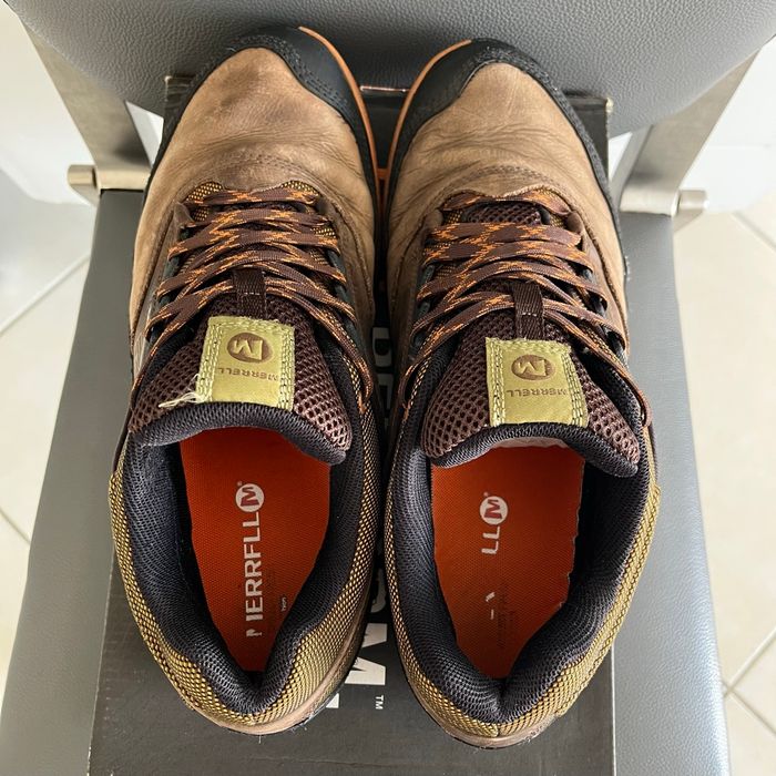 Chaussures de randonnée homme Merrell Annex Gore-tex cuir marron P. 44,5 - photo numéro 7