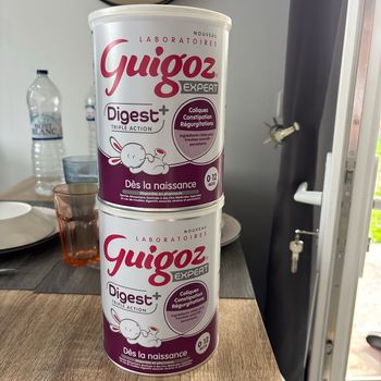 Boîte de lait guigoz
