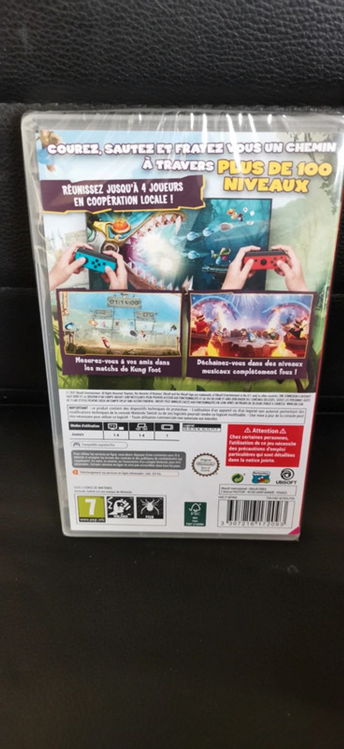Jeu Nintendo switch Rayman legend neuf - photo numéro 2