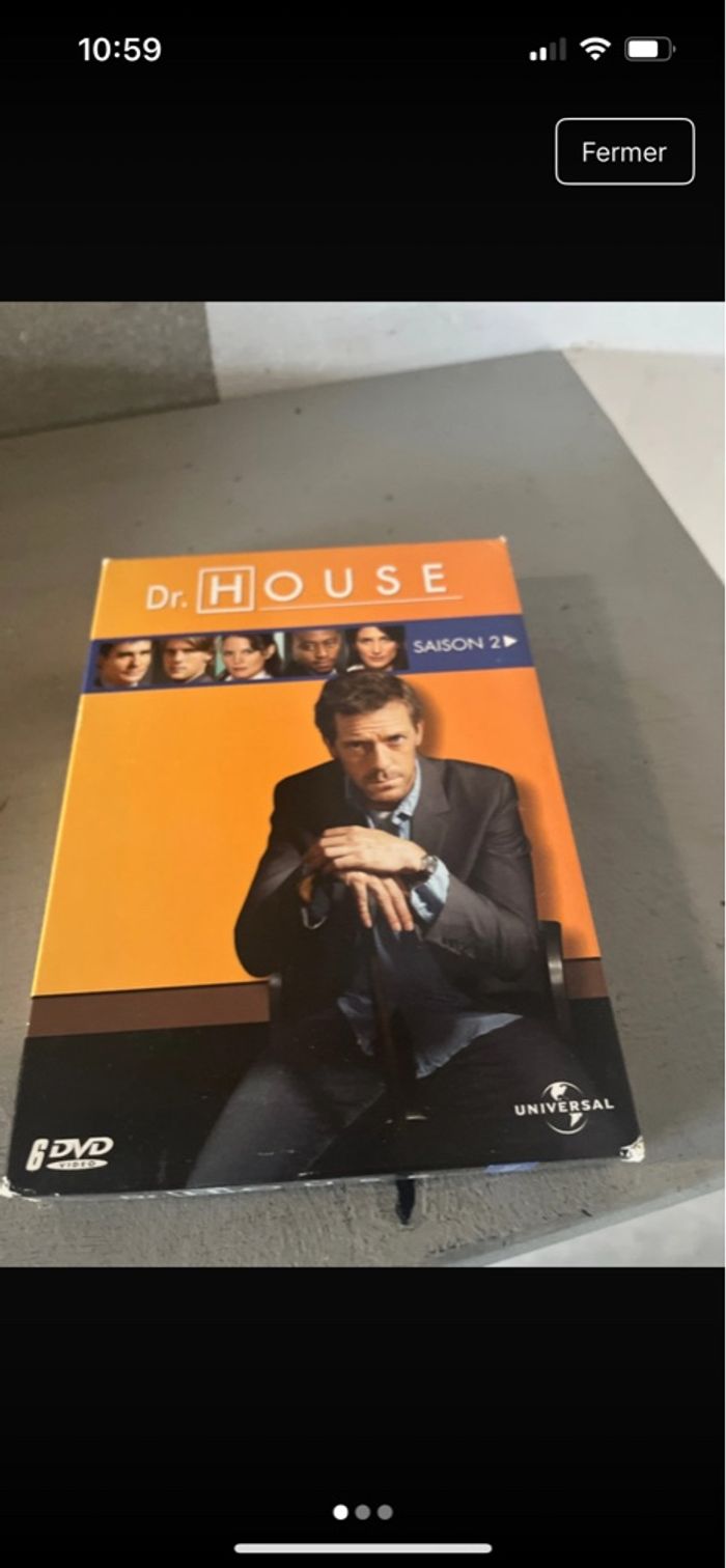 Coffret dvd dr house