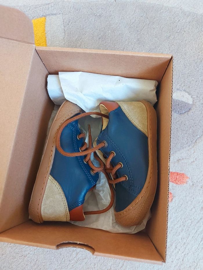 Naturino Romy nappa/suede Navy Stone 22 - photo numéro 7