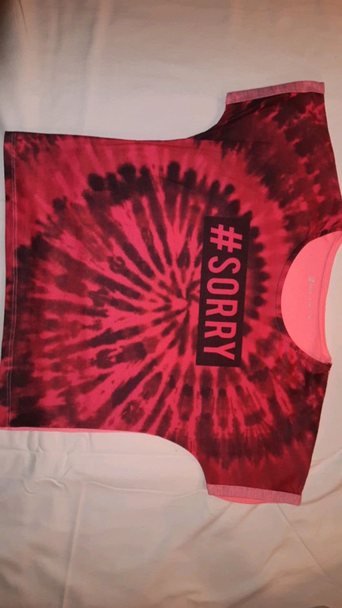 T-shirt manches courtes Gémo pour fille en taille 12 ans. - photo numéro 3